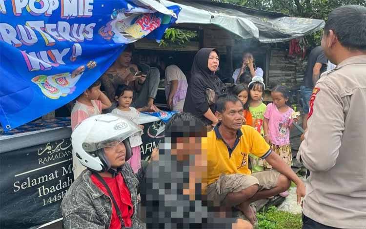 Polisi Tangkap Pria Mabuk Lem di Pelabuhan Kereng Bangkirai