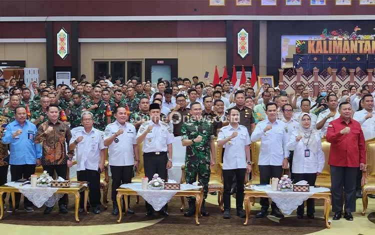 Dihadiri Mentan, Wakil Bupati Seruyan Hadiri Rakor Luas Tambah Tanam dan Sosialisasi saol Ketahanan Pangan