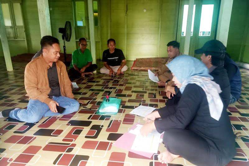 Walaupun Didemo, KPU Barito Utara Tetap Distribusikan C Pemberitahuan PSU di Dua TPS