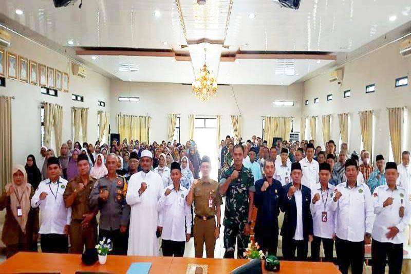 147 Jamaah Calon Haji Barito Utara Ikuti Manasik Haji