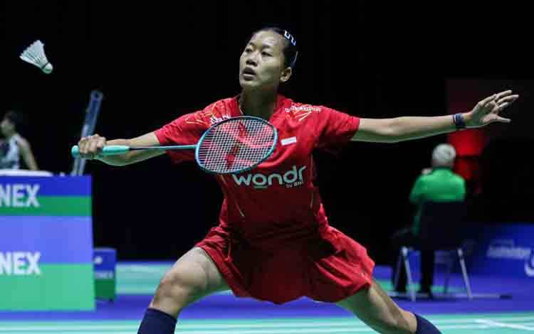 Putri KW Lanjutkan Dominasi atas Chiu Pin-Chian di Swiss Open 2025