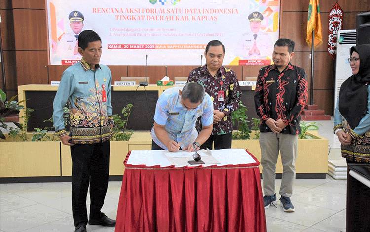 Pemkab Kapuas Gelar Rencana Aksi Forum SDI Tingkat Daerah