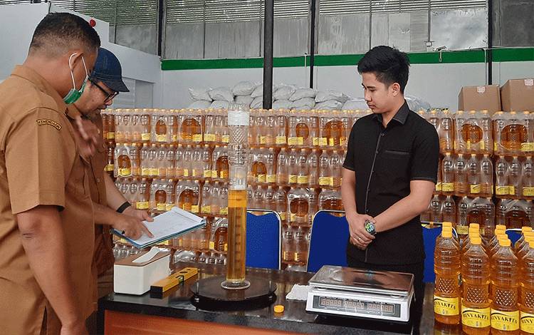 DisperindagkopUKM Kobar: Minyakita Produksi PT SBI Sesuai Takaran