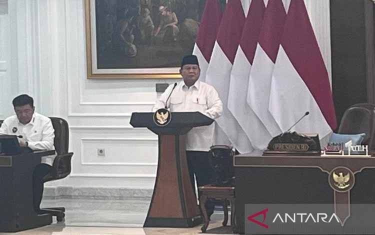 Prabowo Optimistis Timnas Sepak Bola Indonesia akan Tampil Lebih Baik