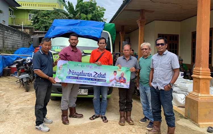 Sentuhan Zakat dari H. Abdul Rasyid AS: Kepedulian Menguatkan Hubungan dengan Masyarakat Barito Utara