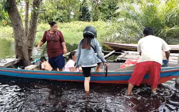 BPBD Palangka Raya Pantau Genangan Air di Petuk Katimpun dan Jalan Mendawai