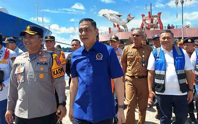 Komisi V DPR RI Tinjau Kesiapan Angkutan Mudik di Kotim