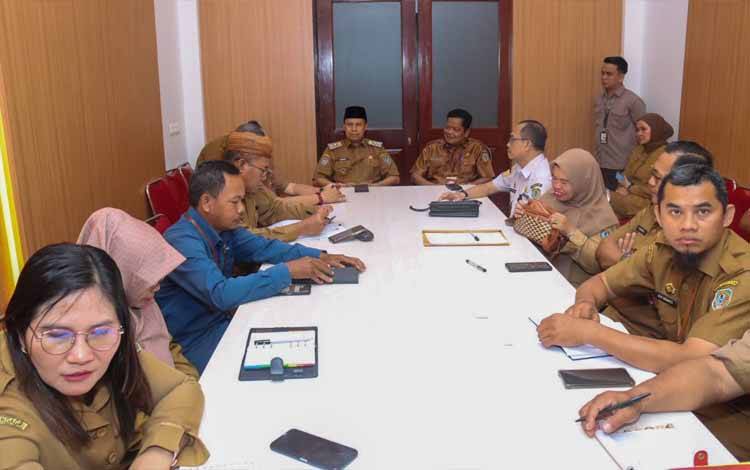 Wakil Bupati Seruyan Ikuti Rakor Pengendalian Inflasi Bersama Mendagri