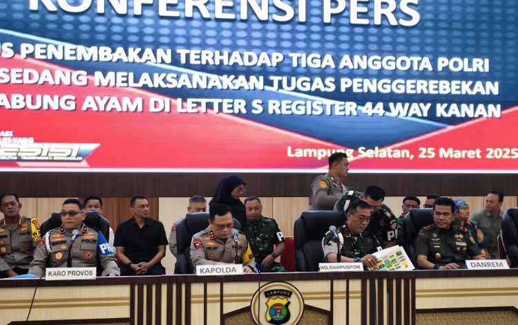 Polda Lampung: Satu Polisi jadi Tersangka pada Kasus Sabung Ayam