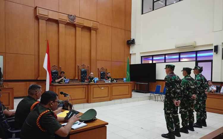 Dua Terdakwa TNI AL Penembak Bos Rental Divonis Penjara Seumur Hidup