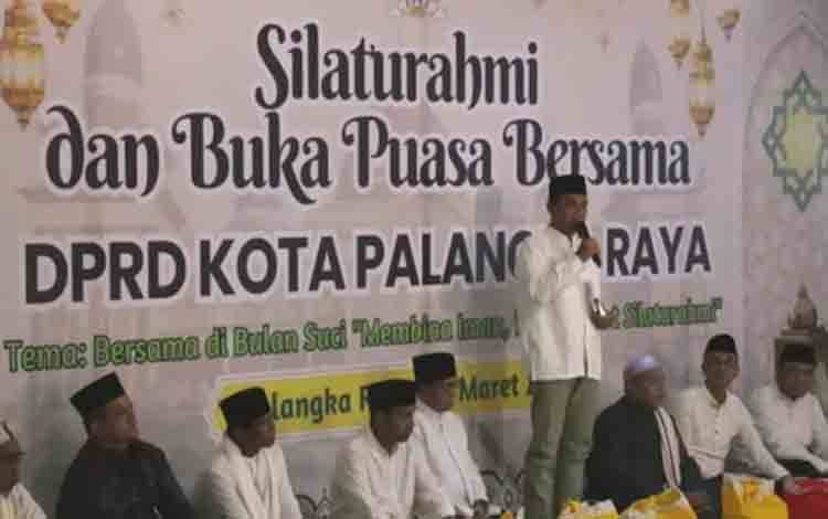 Acara buka bersama DPRD Palangka Raya. (Foto: Humas)