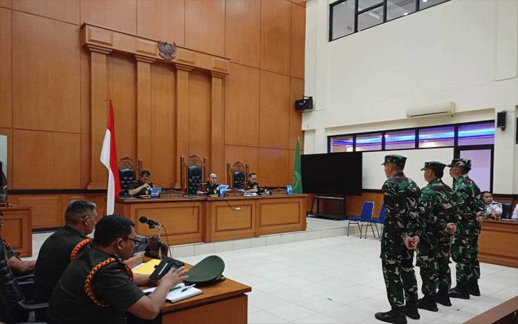 Terdakwa TNI AL Penembak Bos Rental Divonis Penjara Seumur Hidup