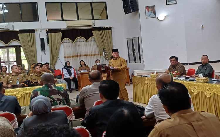 Bupati Kotim: RPJMD 2025-2029 Diselaraskan Visi Misi Daerah dan Pembangunan Nasional