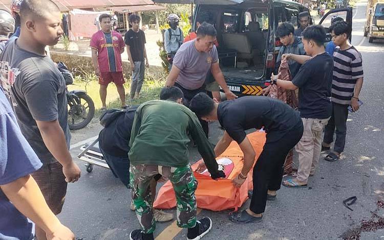 Dua Remaja Tewas dalam Kecelakaan Beruntun di Jalan Tamiang Layang-Ampah