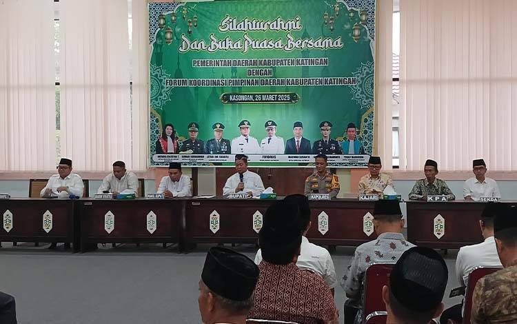 Kata Bupati Katingan Terkait Silaturahmi dan Buka Puasa Bersama Forkopimda