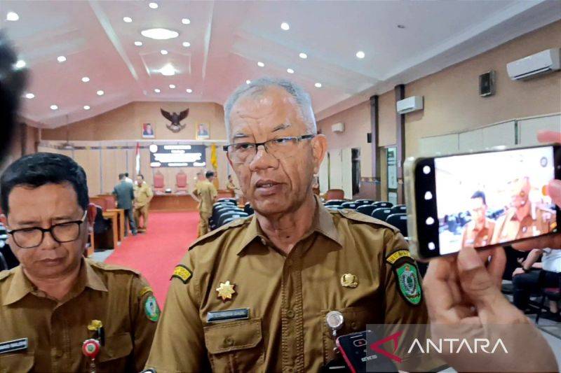 Pj Sekda Kotim Sanggul Lumban Gaol. ANTARA/Devita Maulina