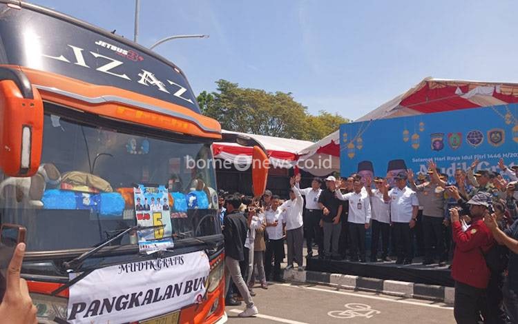 Mudik Gratis Lebaran di Kalteng Beri Manfaat Bagi Masyarakat