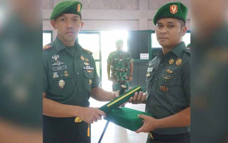 Kodim Kapuas Gelar Korp Rapot Tradisi Pindah Satuan Personel