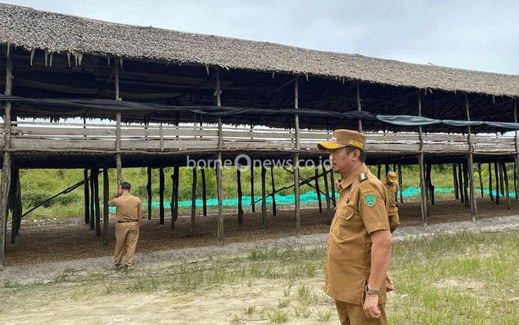 Tanggulangi Lalat di Pantai Lunci, Satgas Lakukan Penyemprotan dan Pemberian Obat