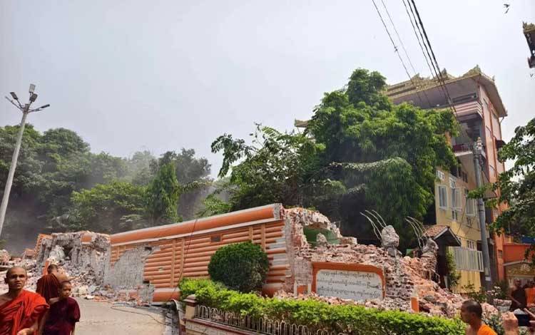 China Tawarkan Bantuan Kemanusiaan bagi Korban Gempa di Myanmar