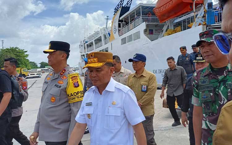 Gubernur Kalteng: Arus Mudik di Pelabuhan Sampit Terpantau Kondusif