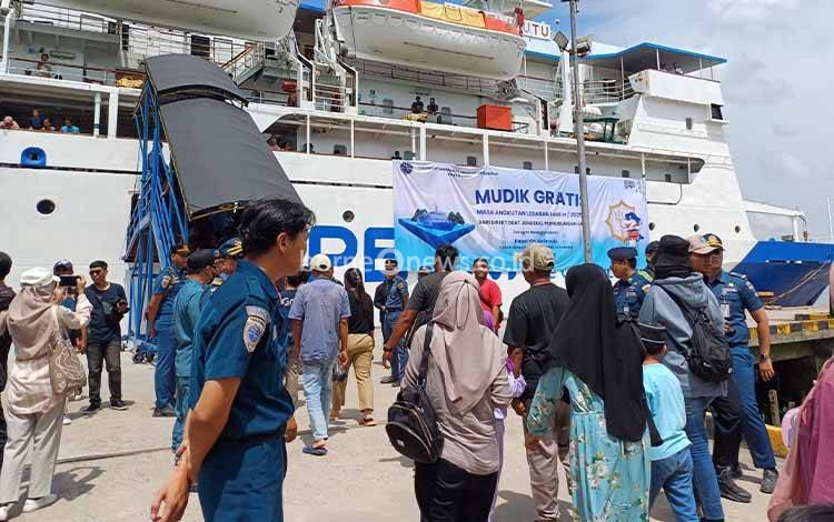 Arus Mudik 2025 di Pelabuhan Sampit Catat Pergerakan 9.427 Penumpang