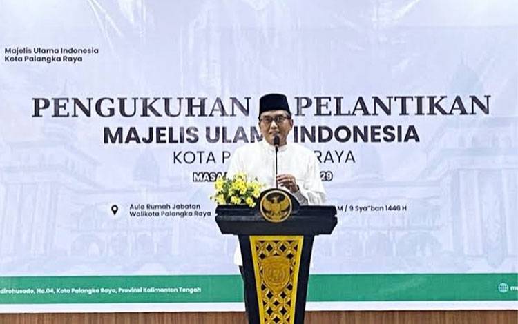 MUI Kalteng Keluarkan Enam Imbauan Jelang Idul Fitri 1446 H