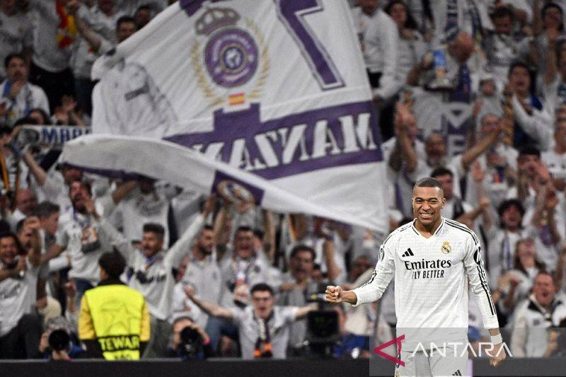Mbappe Bawa Real Madrid Menang Dramatis atas Leganes