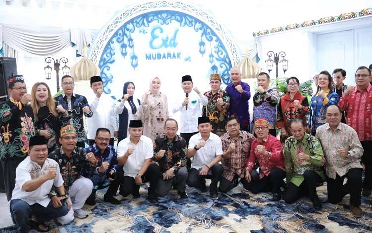 Gubernur Kalteng Ingatkan Filosofi Idulfitri: Hari Fitrah Buka Pintu Maaf Bersihkan Hati