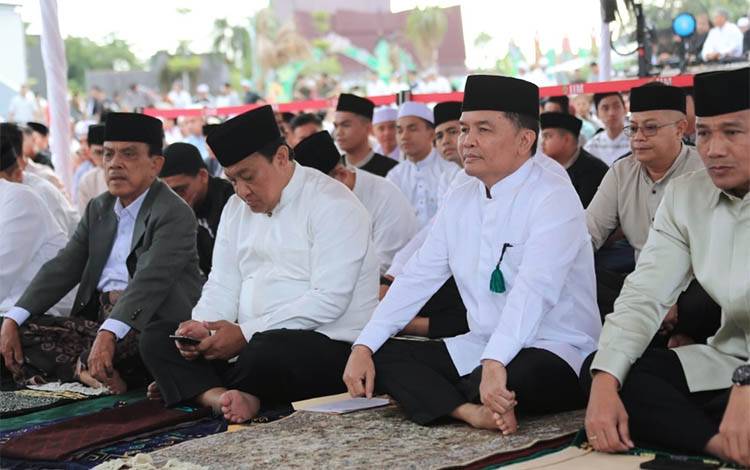 Momen Idulfitri, Gubernur Kalteng Ajak Masyarakat Andil Membangun Kalteng