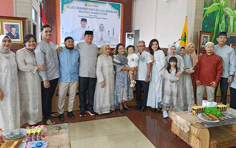 Bupati Barito Timur Gelar Silaturahmi dan Halalbihalal Idul Fitri dengan Masyarakat