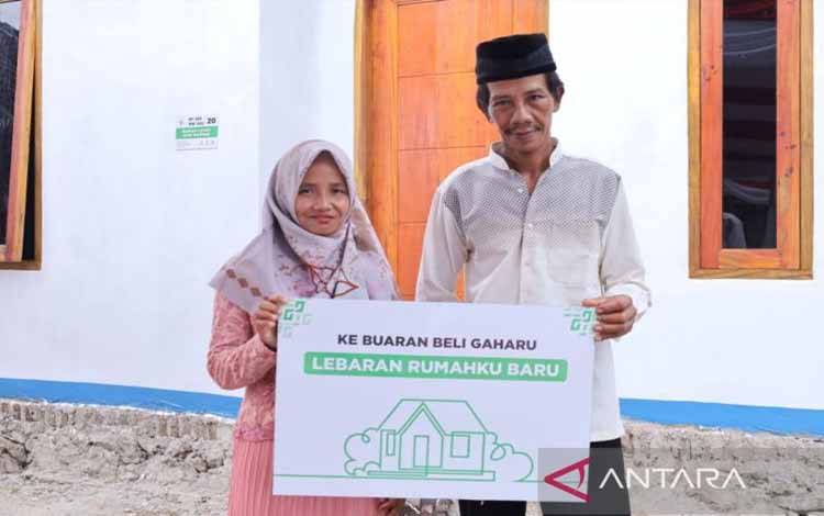 Program Rumah Layak Huni Baznas Bahagiakan Mustahik saat Idul Fitri