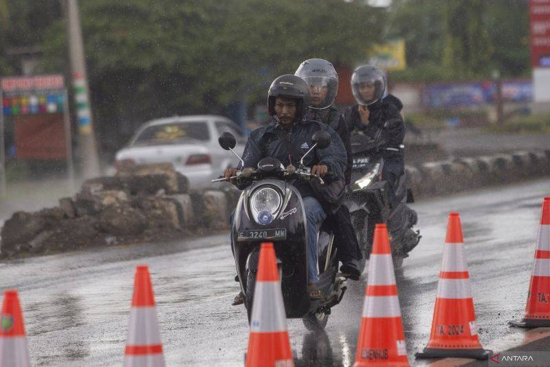BMKG: Waspada Potensi Hujan di Sejumlah Kota, Palangka Raya Begini