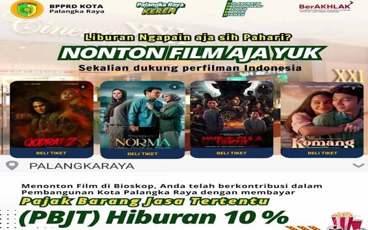 Hari Ke 4 Lebaran Dewan Ajak Masyarakat Tingkatkan PBJT Hiburan Bioskop