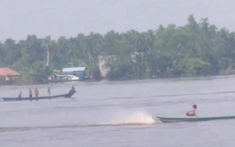 Buaya Terkam Warga Desa Bapinang Hulu Saat Mandi di Sungai Mentaya, Pencarian Jasad Terus Dilakukan