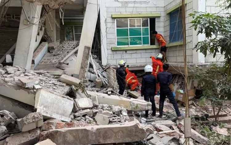 Korban Meninggal Akibat Gempa Myanmar Bertambah Menjadi 3.471 Orang
