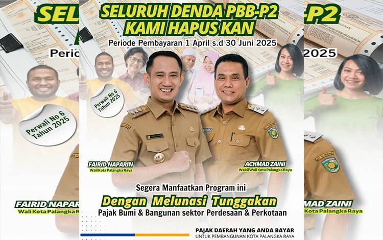 Anggota DPRD Palangka Raya Apresiasi Penghapusan Denda PBB-P2 oleh Pemko