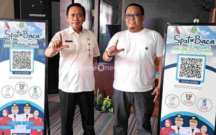 Disarpustaka Kapuas Tambah Spot Baca dan Koleksi Buku Digital