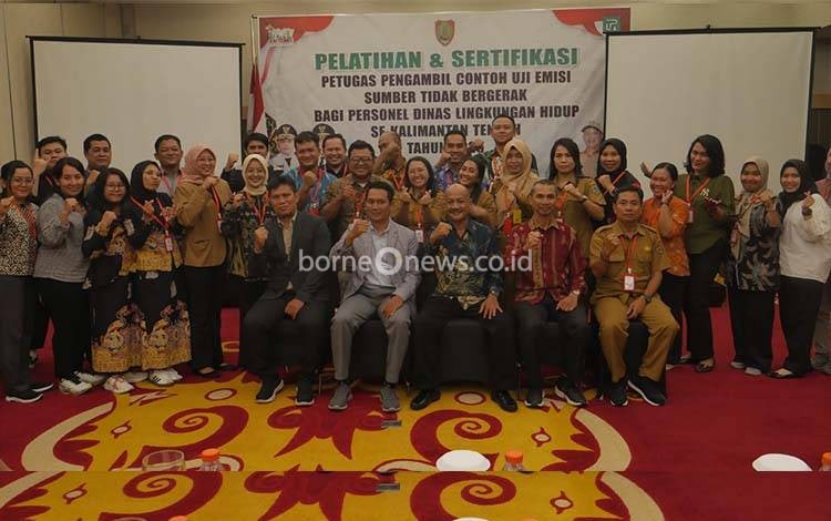 DLH Kalimantan Tengah Perkuat Pengawasan Emisi Lewat Sertifikasi Petugas
