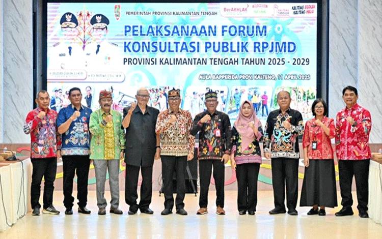 Zona Pembangunan Kalteng Ditetapkan dalam RPJMD 2025-2029