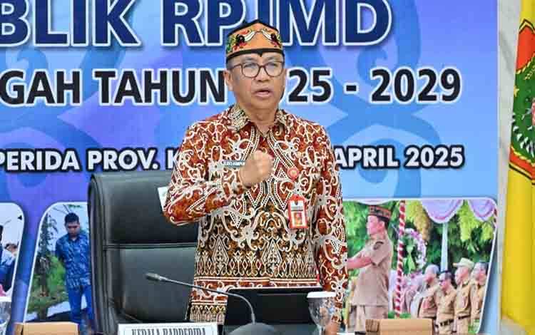 Bapperida Kalteng Jaring Masukan Pemangku Kepentingan