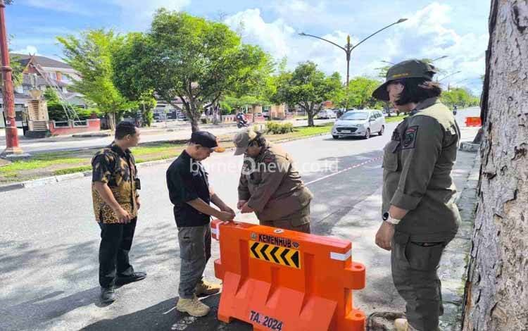 Baru I Sangkai: Barrier Kawasan Isen Mulang Demi Ketertiban dan Keamanan Masyarakat