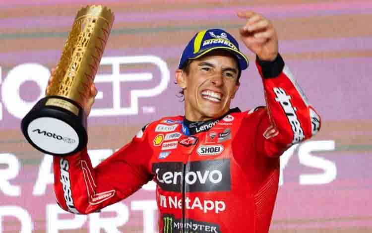 Marc Marquez Menangi GP Qatar