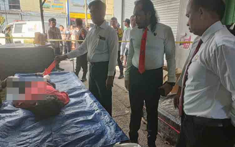 Seorang Juru Parikir Ditemukan Meninggal di Kawasan Pasar Besar Palangka Raya