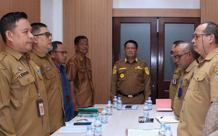 Bupati Seruyan Ikuti Rapat Pengendalian Inflasi