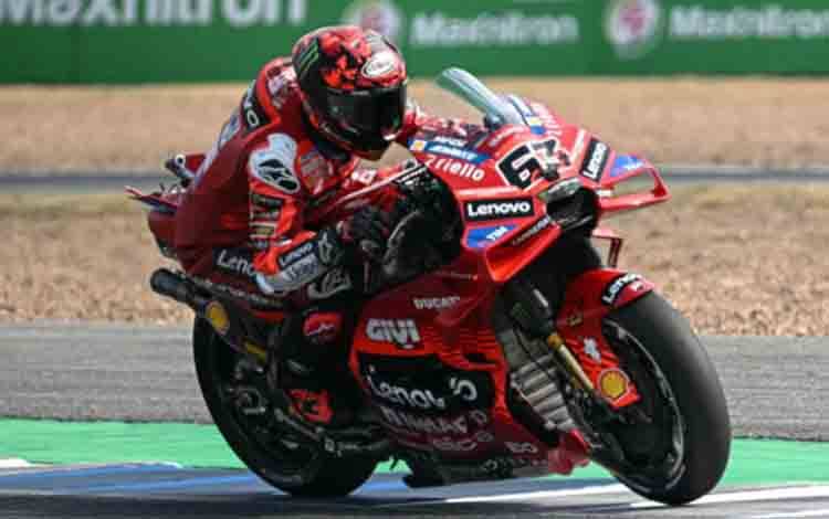 Bagnaia Puas Akhiri Balapan Qatar di Podium Kedua