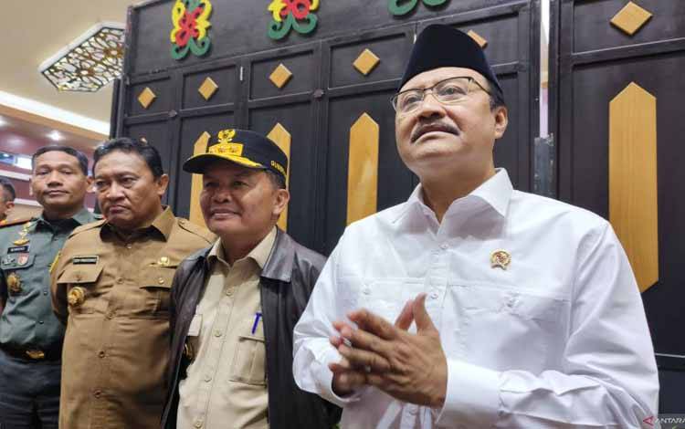 Mensos Apresiasi Kalteng Termasuk Provinsi Tingkat Kemiskinan Rendah
