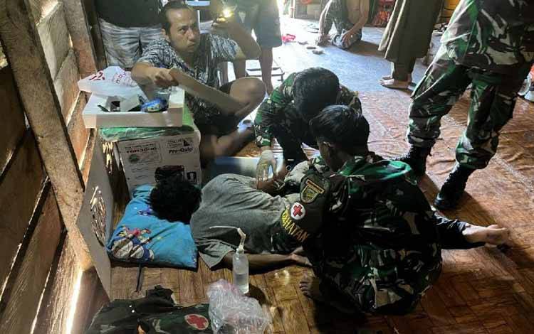 Satgas Pamtas RI-PNG Amankan 126 Pendulang Emas dari Serangan KKB