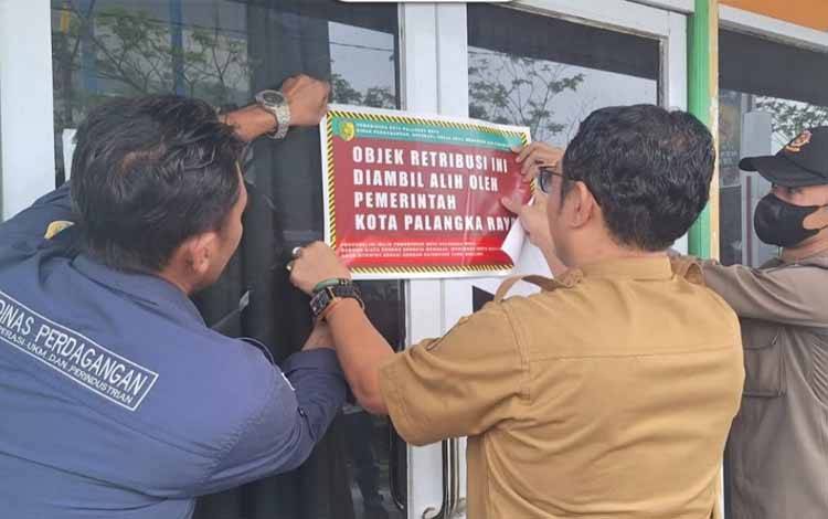 Menunggak Retribusi, 15 Kontainer Taman Tunggal Sangomang Diambil Alih Pemko Palangka Raya