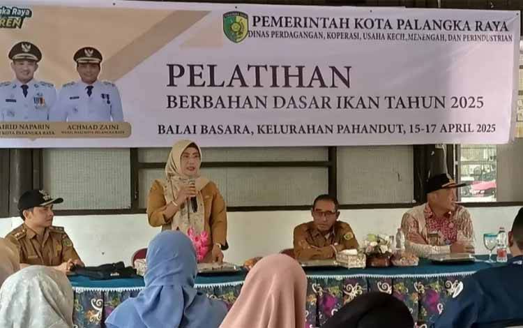 Pelatihan Pengolahan Berbahan Dasar Ikan diharapkan Mampu Tingkatkan SDM UMKM